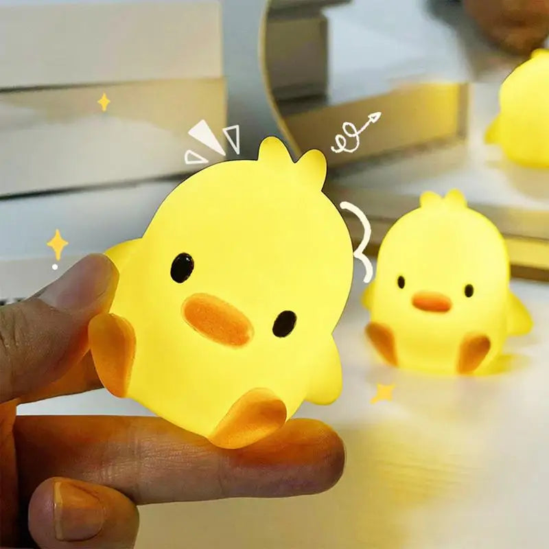 Cute Small Duckie Night Light For Children