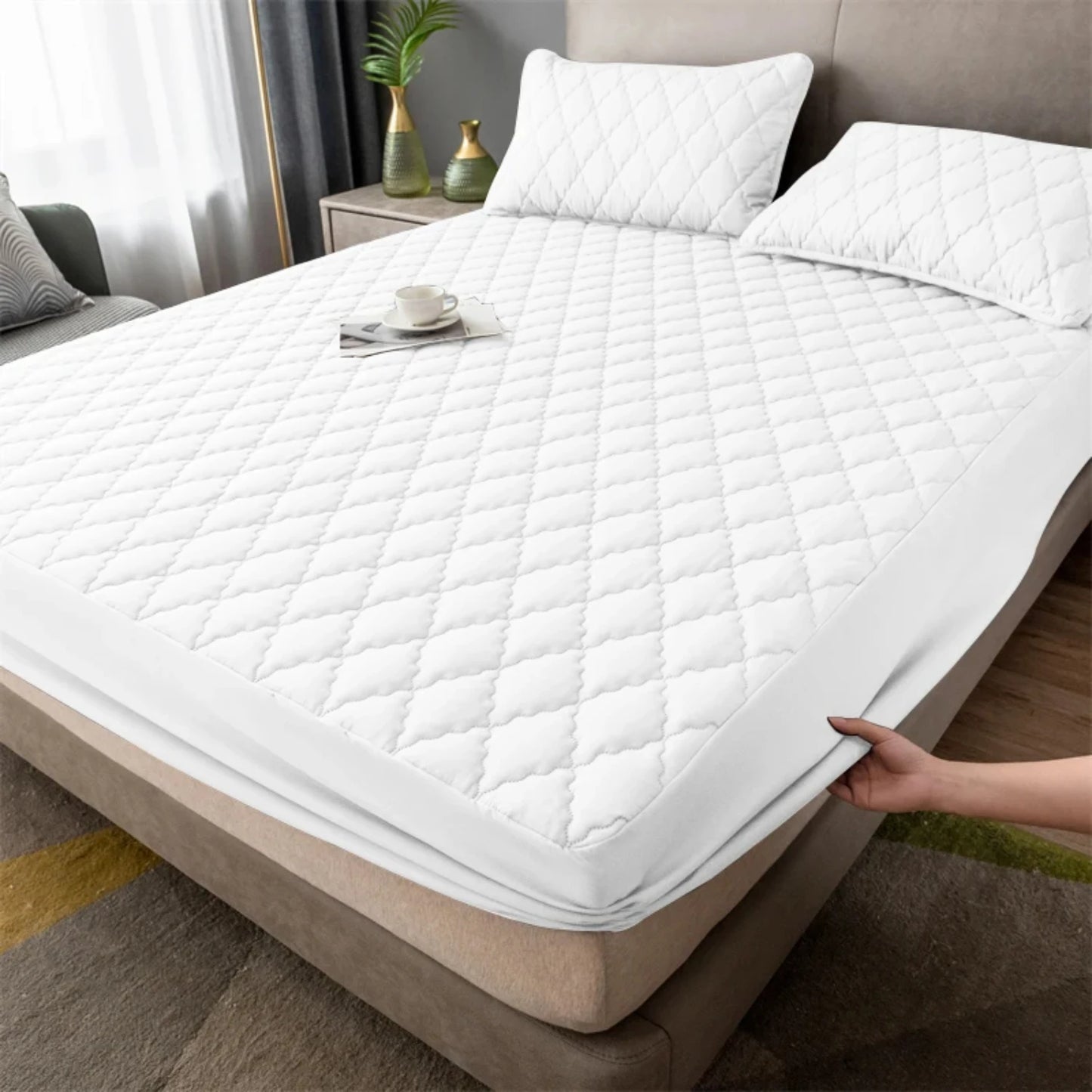 Waterproof Comfortable Fabric Mattress Cover & Sheets Sets