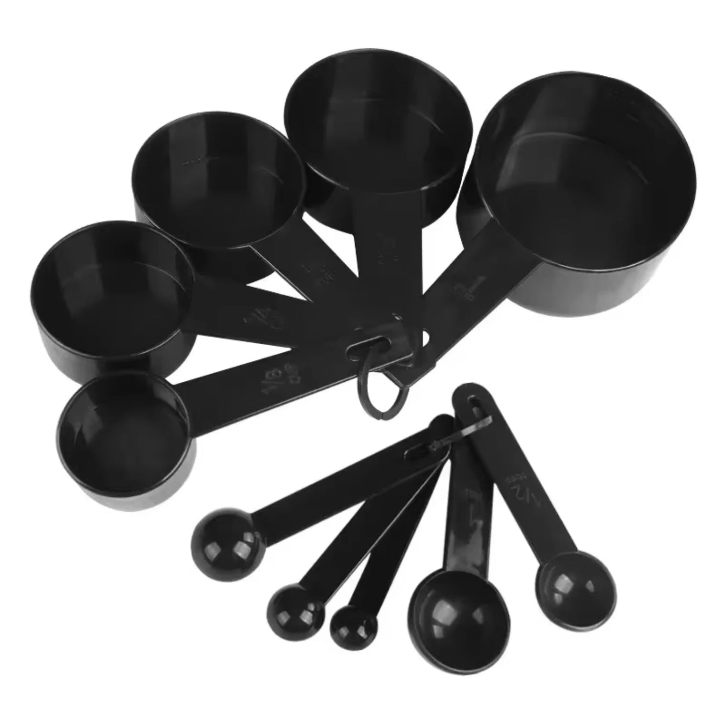 New 5/10pcs Kitchen Measuring Spoons, + Measuring Cups