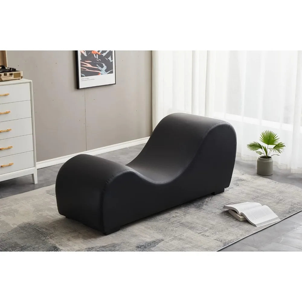 Modern, Comfortable, Unique, Curved Style Chaise Lounge