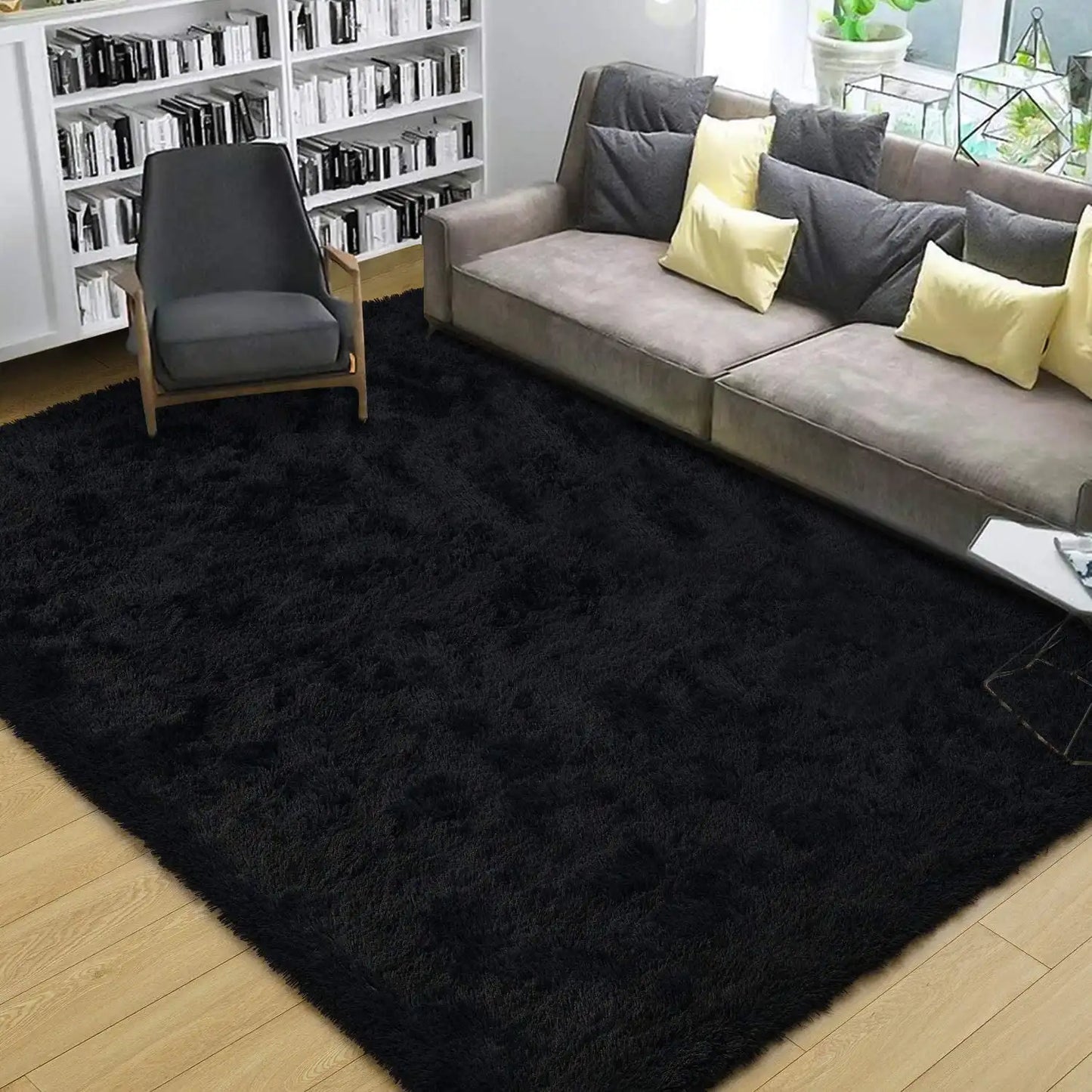 Soft Fluffy Non-Slip Area Rugs Home Decor