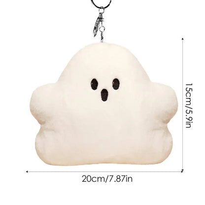 Halloween Plush Ka-waii White Cloud Ghost Pillow